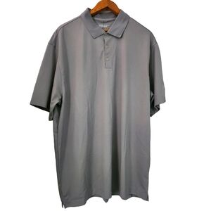 NWT Nike Golf Tour Performance Shirt Men's 2XL XXL Gray Dri-fit Polo